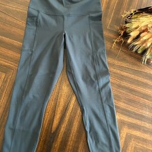 Teal High-Waisted Leggings